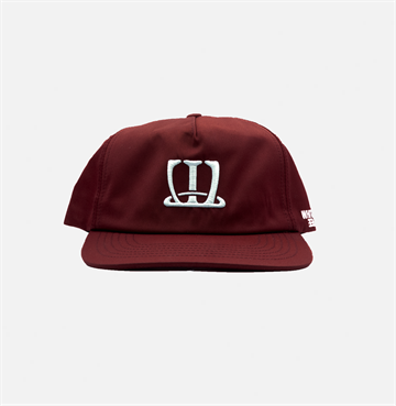 White Coffee W Logo Cap bordeaux